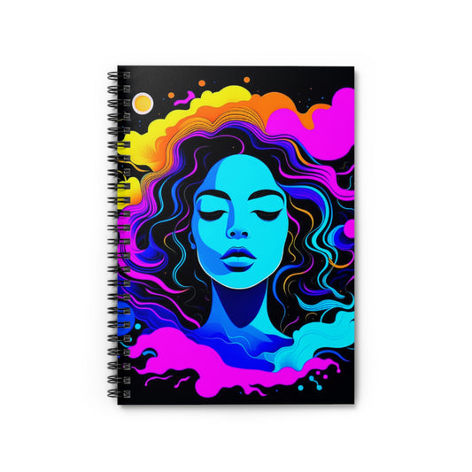 Spiral Notebook - Ruled Line - Empower Her Creations