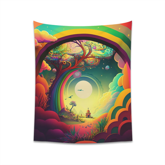 Land of Mush Wall Tapestry - Empower Her Creations