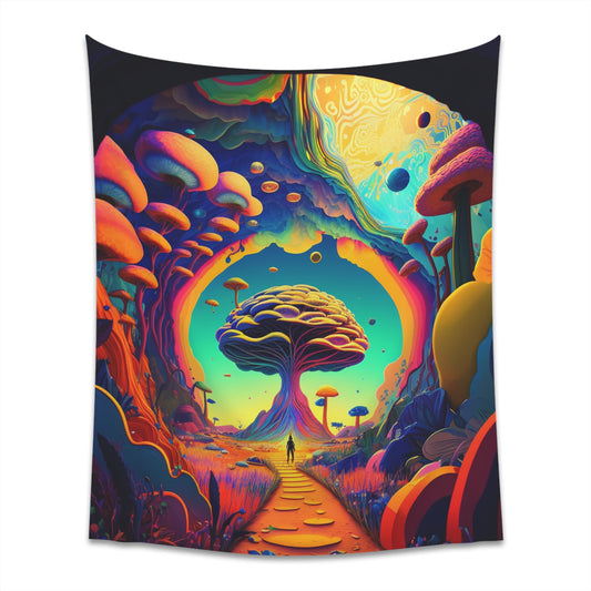 Land of Mush 2 Wall Tapestry - Empower Her Creations