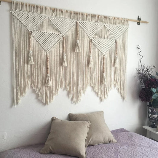 Wall Hanging Handwoven Boho Home Decor - Empower Her Creations